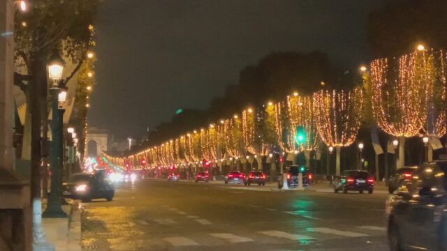 Photo Illumination Champs Elysee